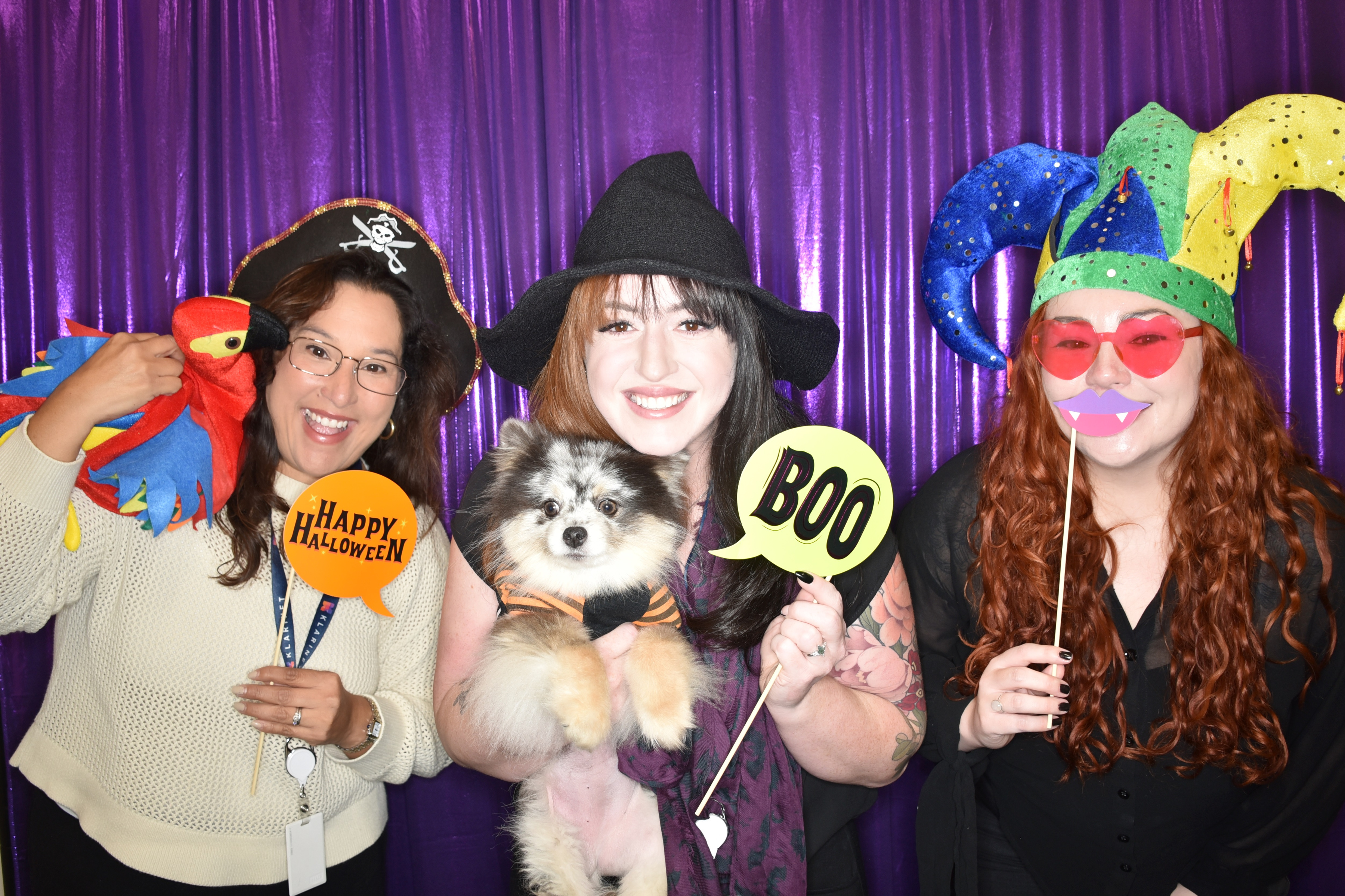 Purple shimmer sequin photo booth backdrop