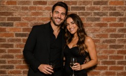 Exposed brick wall backdrop